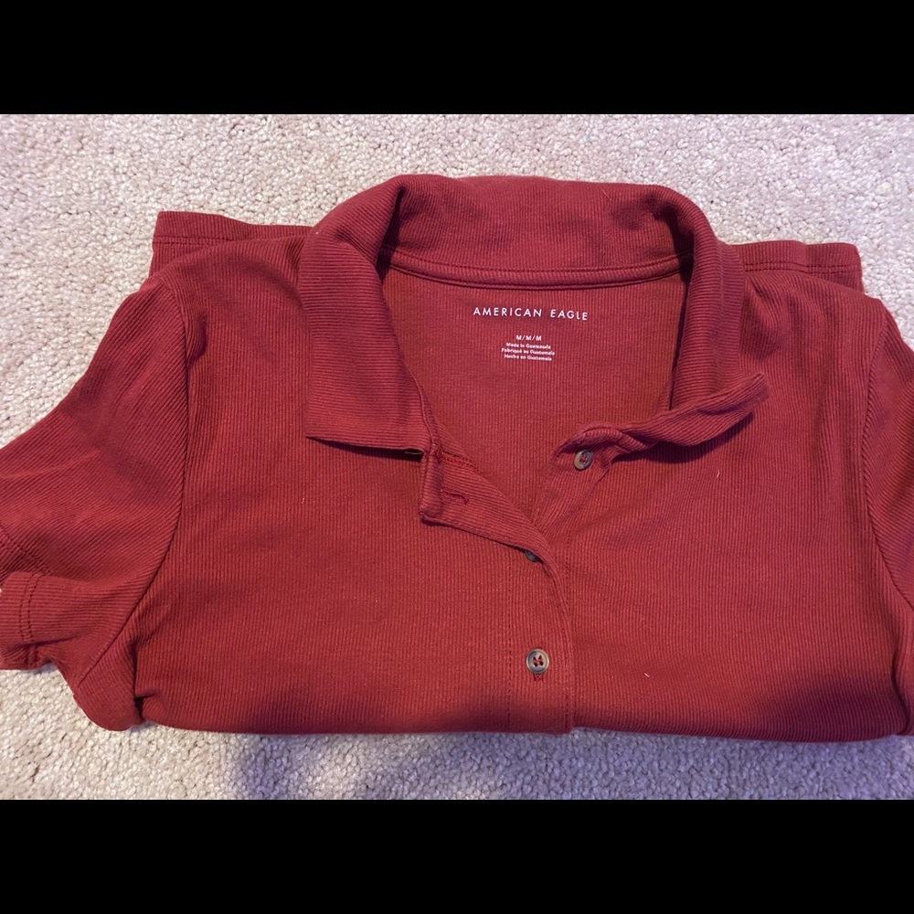collared button up top from american eagle!!